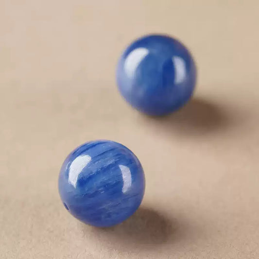 時根坊天然收藏級原礦藍晶石藍水晶貓眼石單珠