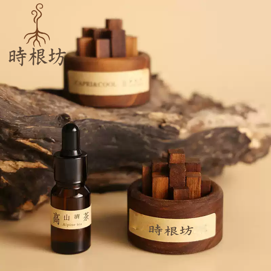 時根坊擴香木精油組+山澗白茶10m*6
