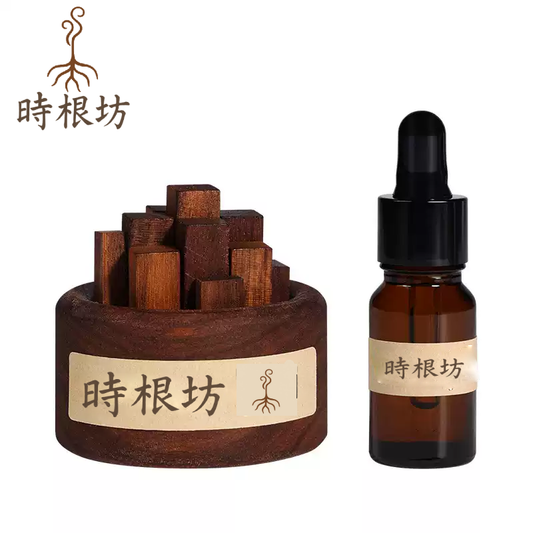 時根坊擴香木精油組+山澗白茶10m*6