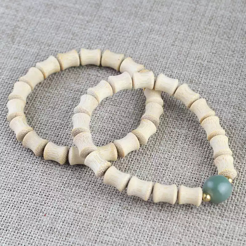 時根坊實心金絲竹手串竹節狀手鏈