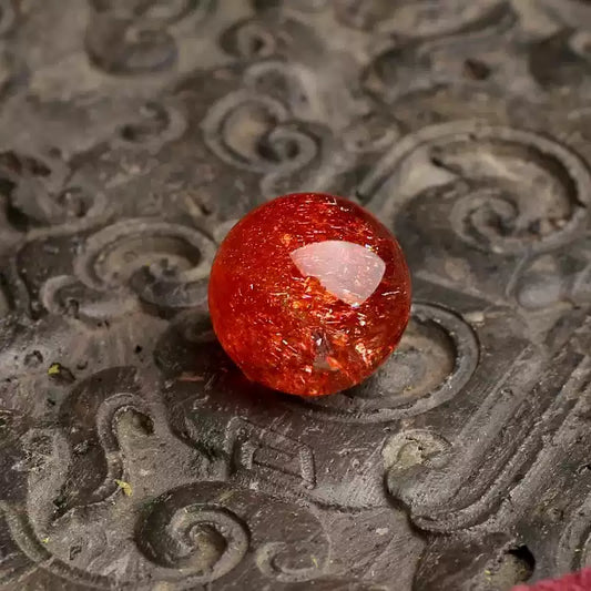 時根坊收藏級天然金太陽散珠阿魯沙金草莓圓珠