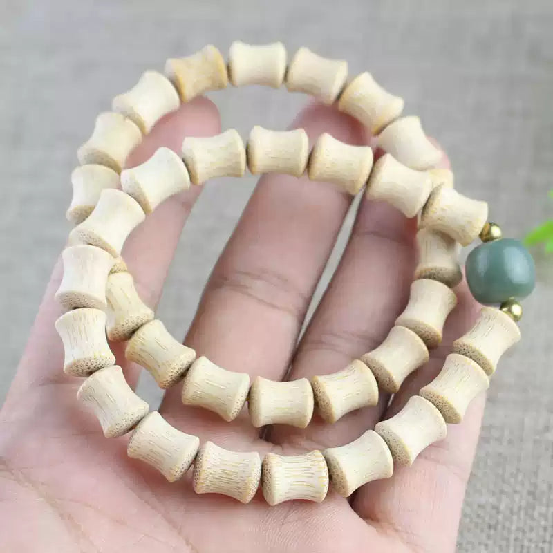 時根坊實心金絲竹手串竹節狀手鏈