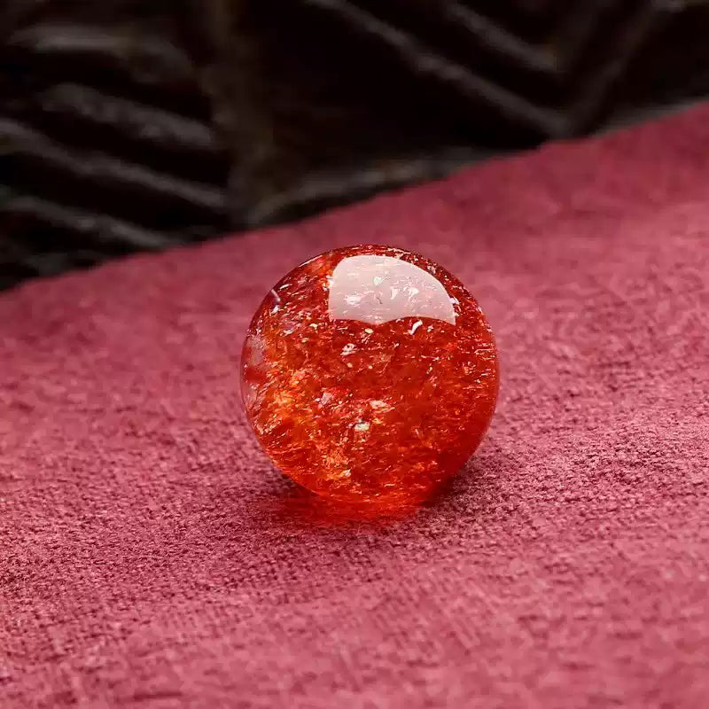 時根坊收藏級天然金太陽散珠阿魯沙金草莓圓珠