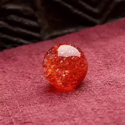 時根坊收藏級天然金太陽散珠阿魯沙金草莓圓珠