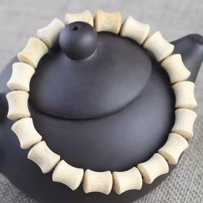 時根坊實心金絲竹手串竹節狀手鏈