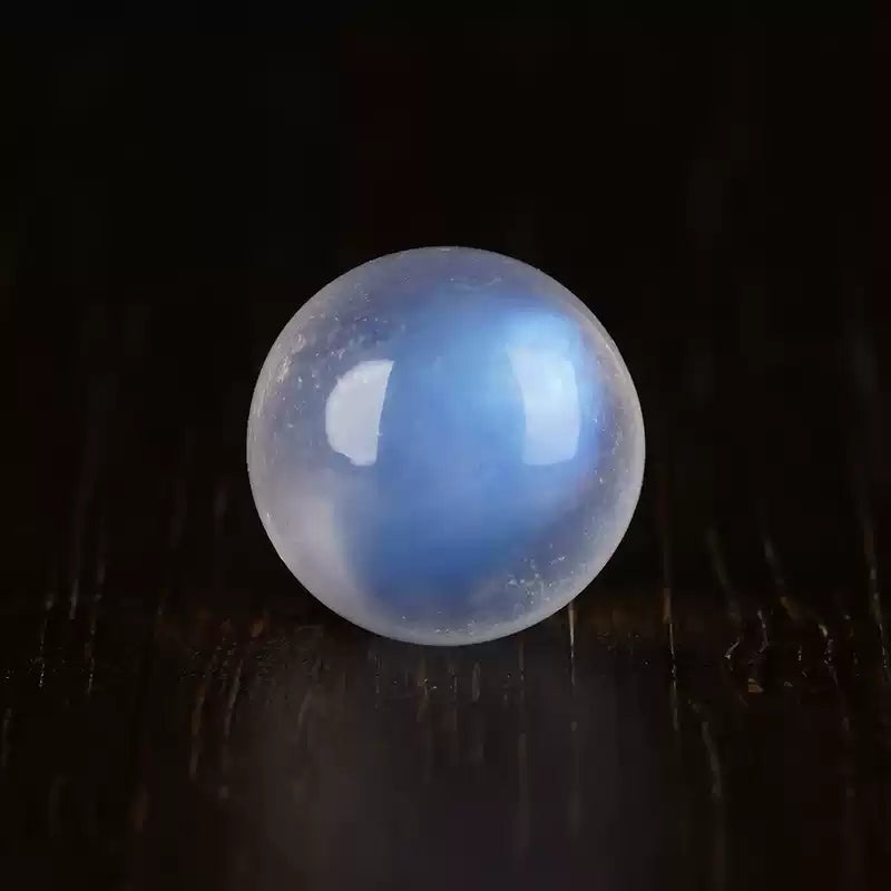 時根坊天然收藏級月光石散珠冰種藍月光單珠