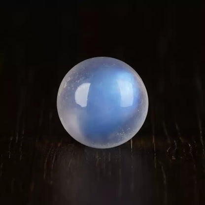 時根坊天然收藏級月光石散珠冰種藍月光單珠